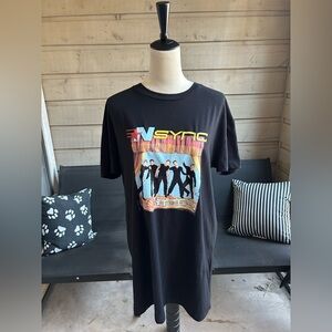 *NSYNC Graphic Shirt Dress